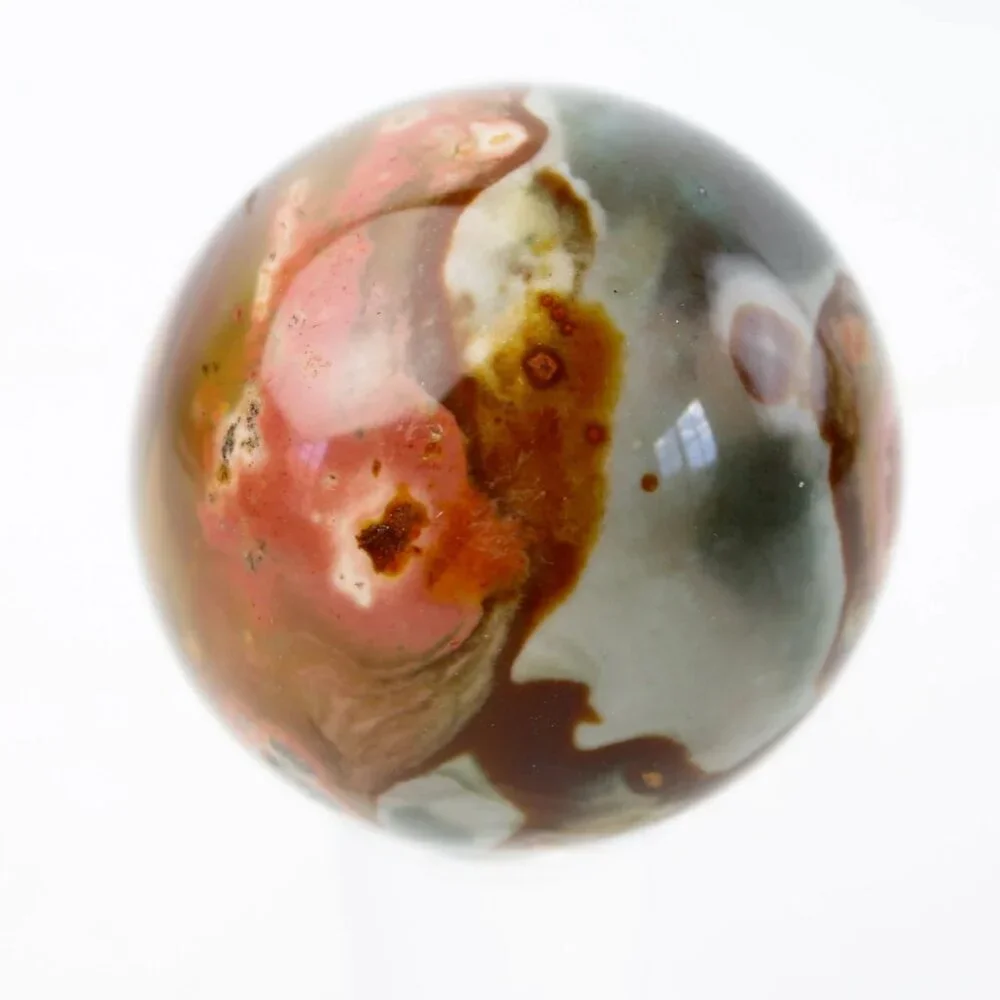 Polychrome Jasper Sphere - 45mm - Picture 2 of 12